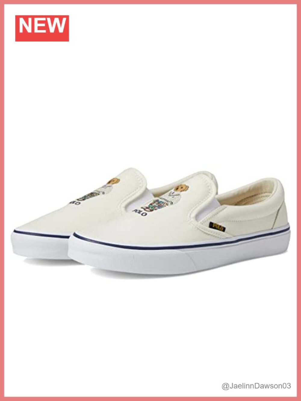 Cotton Canvas Slip-On Loafers with EVA Footbed